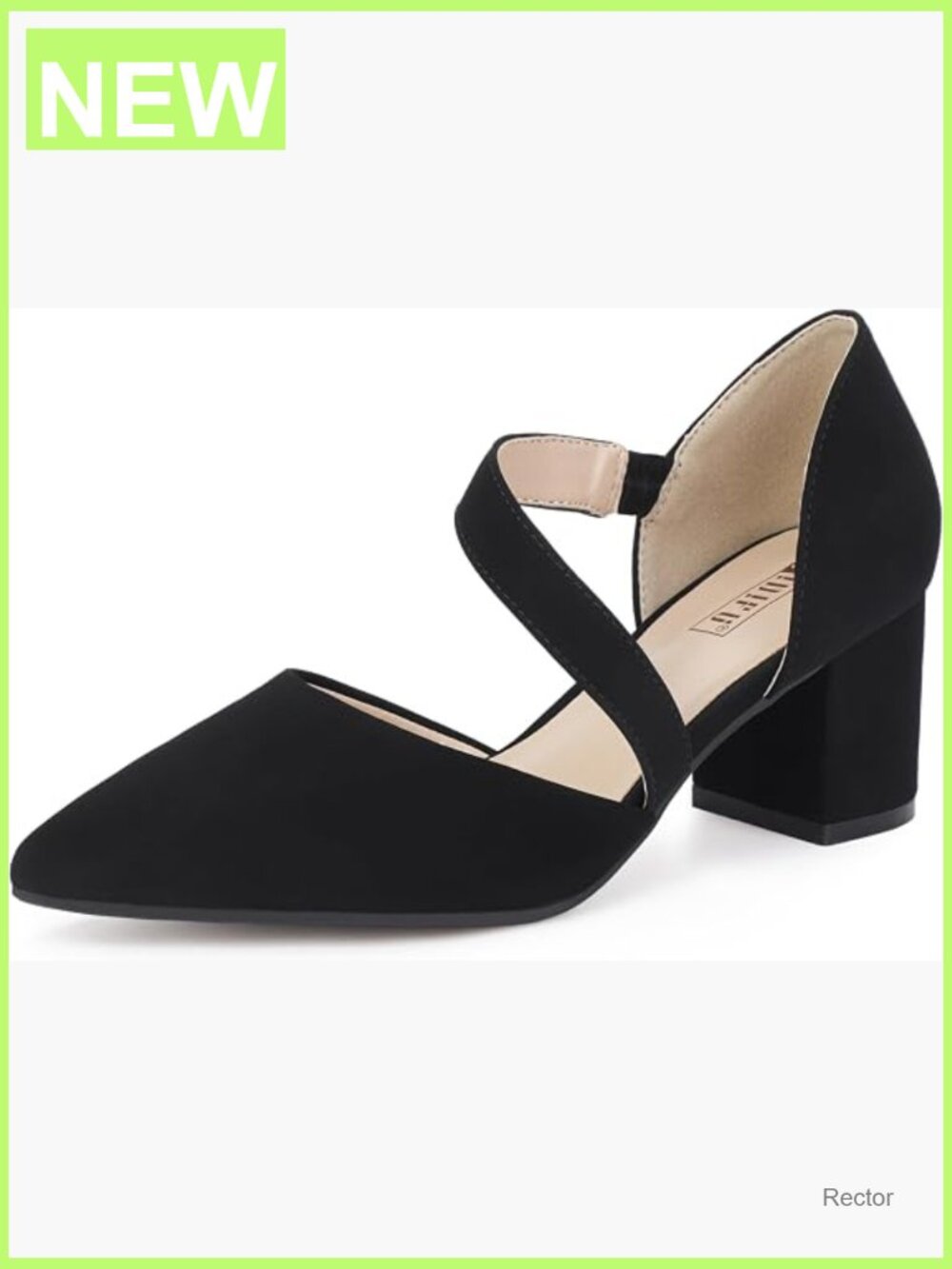 Women's Pumps: Closed Toe Strappy Low Block Chunky Heels Dressy Wedding Prom